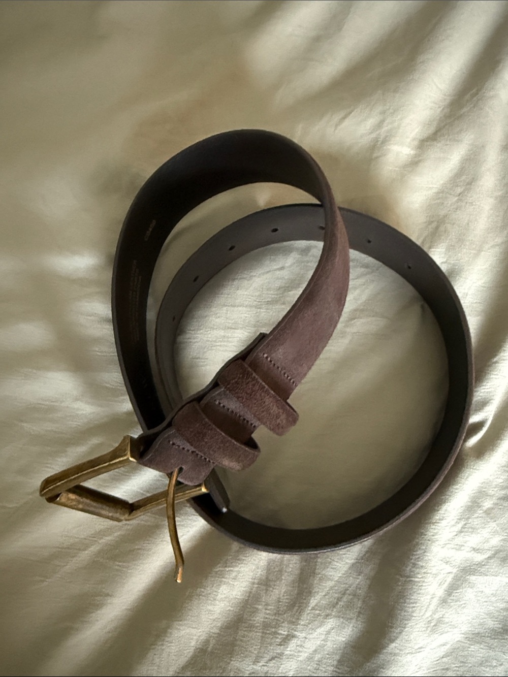 Jcrew suede belt